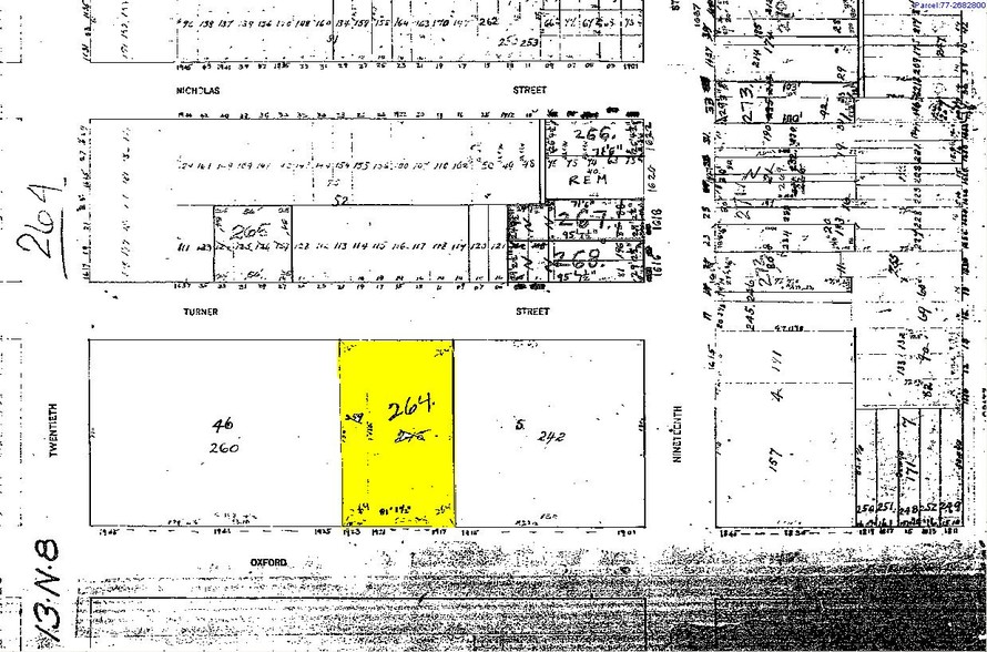 1917-1923 W Oxford St, Philadelphia, PA à vendre - Plan cadastral - Image 2 de 11