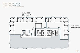 550 W C St, San Diego, CA for lease Floor Plan- Image 1 of 1