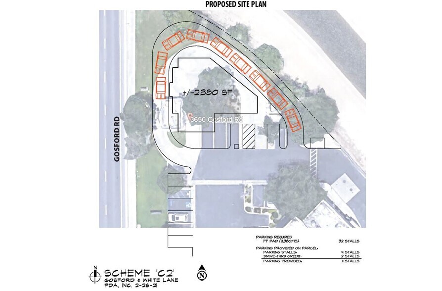 3650 Gosford Rd, Bakersfield, CA à louer - Photo du bâtiment - Image 3 de 3