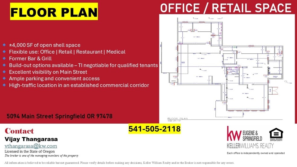 5094 Main St, Springfield, OR for lease - Building Photo - Image 2 of 7