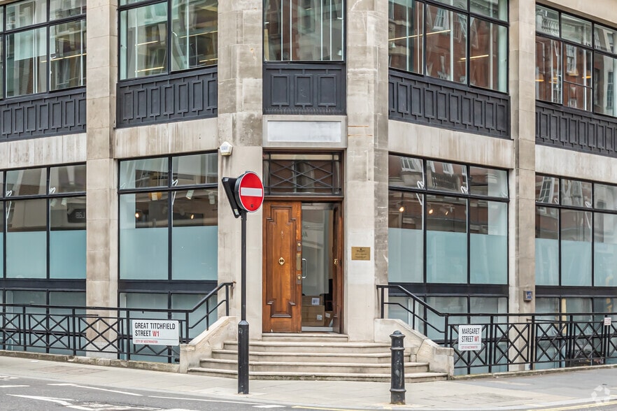 66-68 Margaret St, London for lease - Building Photo - Image 3 of 3