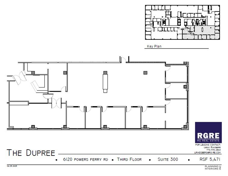 6120 Powers Ferry Rd NW, Atlanta, GA à louer Plan d’étage- Image 1 de 1