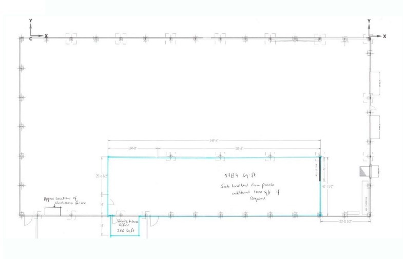 6811 Edwards Blvd, Mississauga, ON for lease Floor Plan- Image 1 of 1