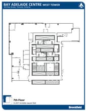 333 Bay St, Toronto, ON for lease Floor Plan- Image 1 of 1