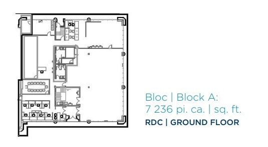 1050-1155 Boul Saint-Régis, Dorval, QC à louer Plan d’étage- Image 1 de 1