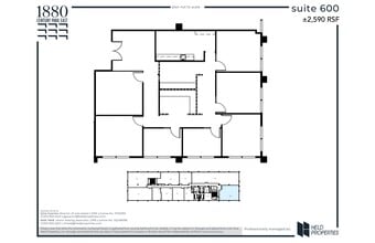 1880 Century Park E, Los Angeles, CA for lease Site Plan- Image 1 of 2