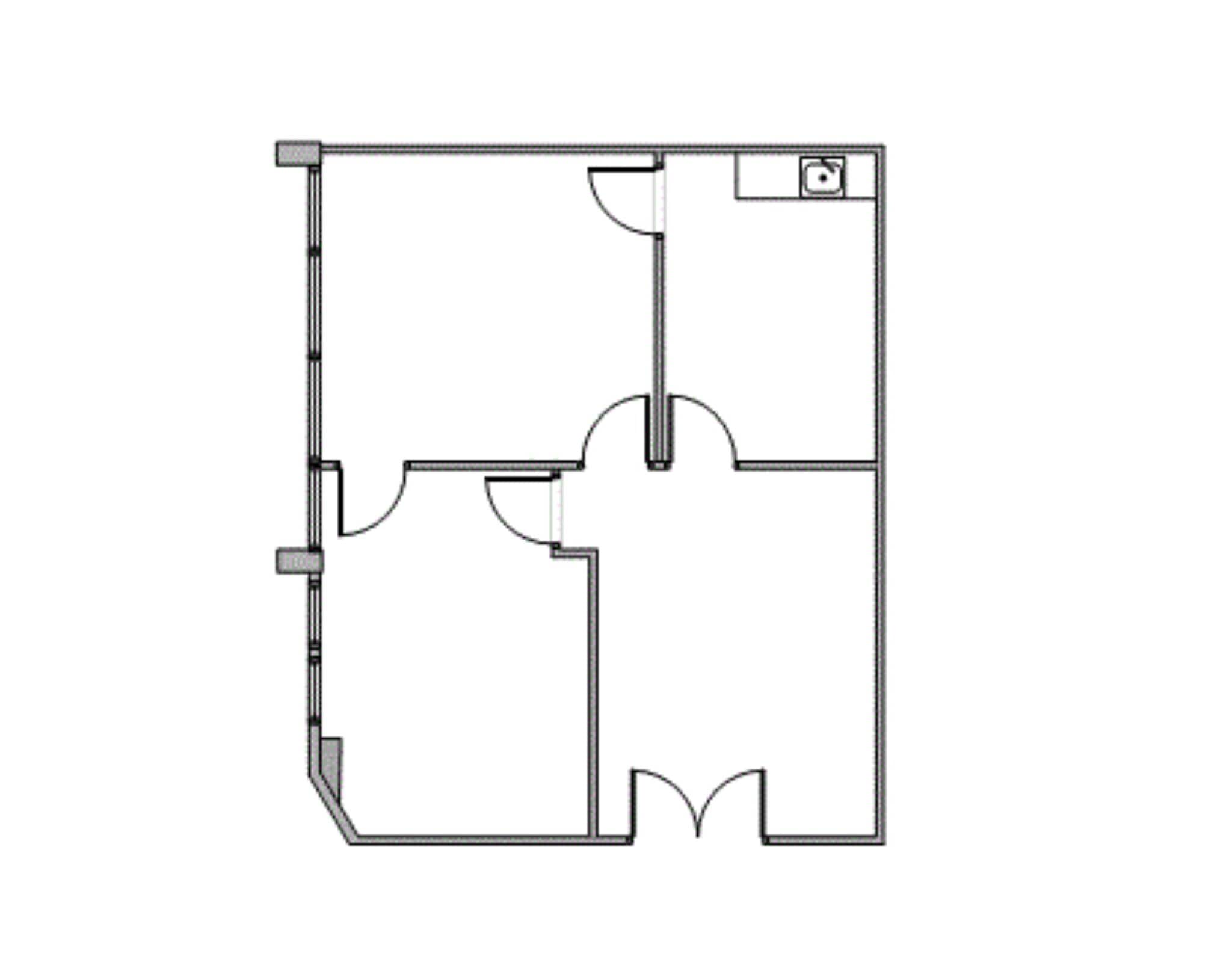 8204 Elmbrook Dr, Dallas, TX à louer Plan d’étage- Image 1 de 1