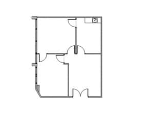 8204 Elmbrook Dr, Dallas, TX à louer Plan d’étage- Image 1 de 1