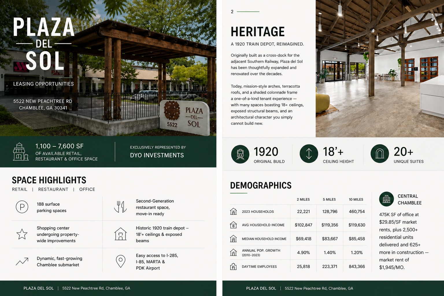 5522 New Peachtree Rd, Chamblee, GA for lease Primary Photo- Image 1 of 8