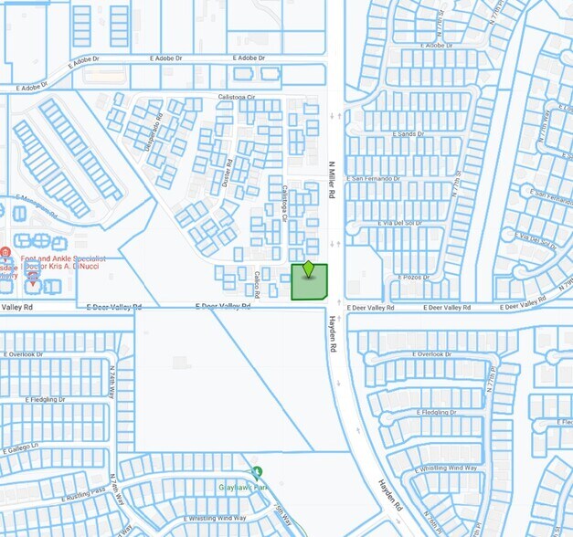 21818 N Miller Rd, Scottsdale, AZ à vendre - Plan cadastral - Image 2 de 2