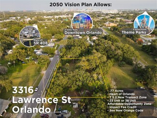 Plus de détails pour 3316 Lawrence St, Orlando, FL - Terrain à vendre