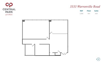 3333 Warrenville Rd, Lisle, IL for lease Floor Plan- Image 1 of 1