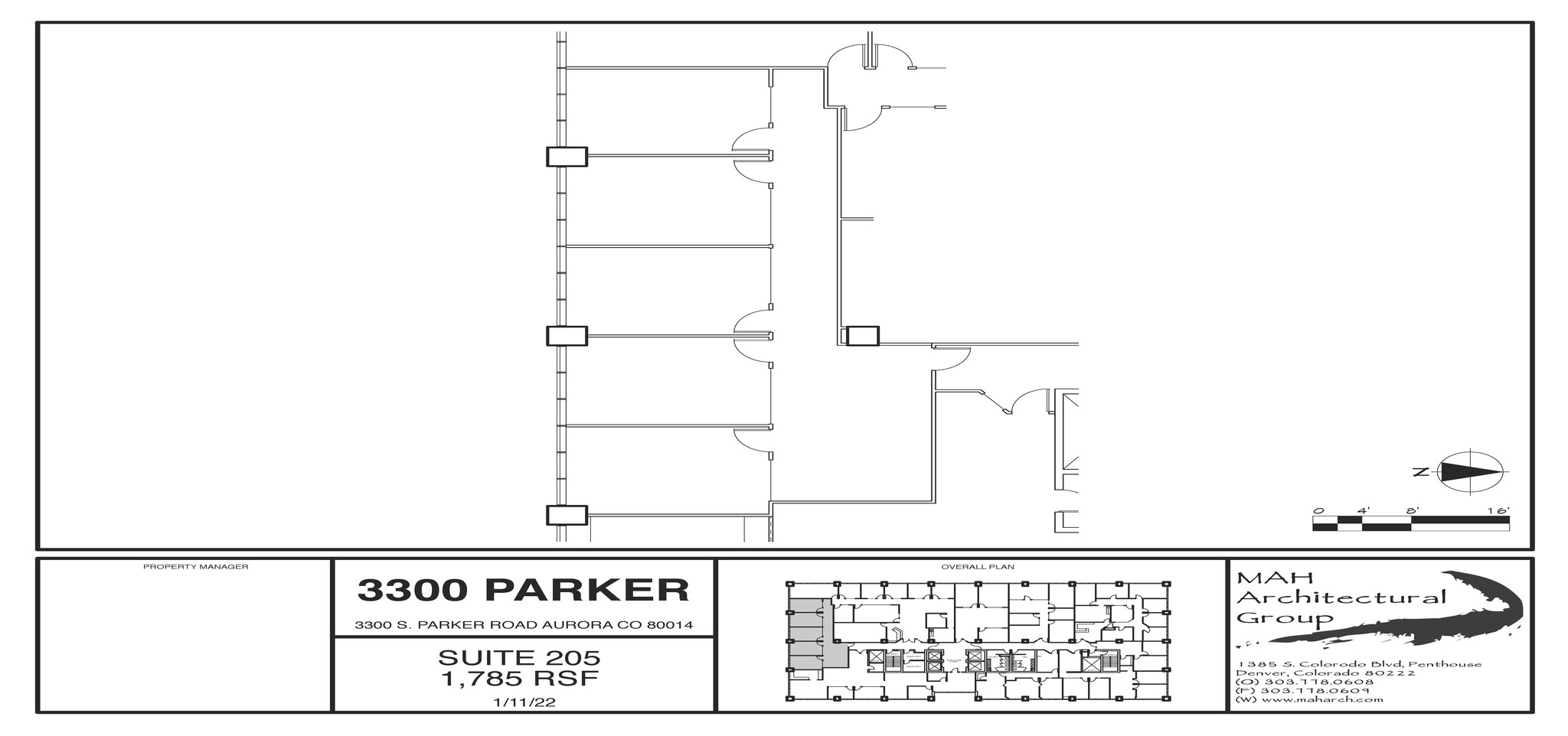 3300 S Parker Rd, Aurora, CO for sale Floor Plan- Image 1 of 1