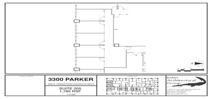 3300 S Parker Rd, Aurora, CO for sale Floor Plan- Image 1 of 1