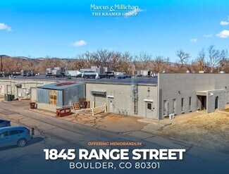 Plus de détails pour 1845 Range St, Boulder, CO - Industriel à vendre