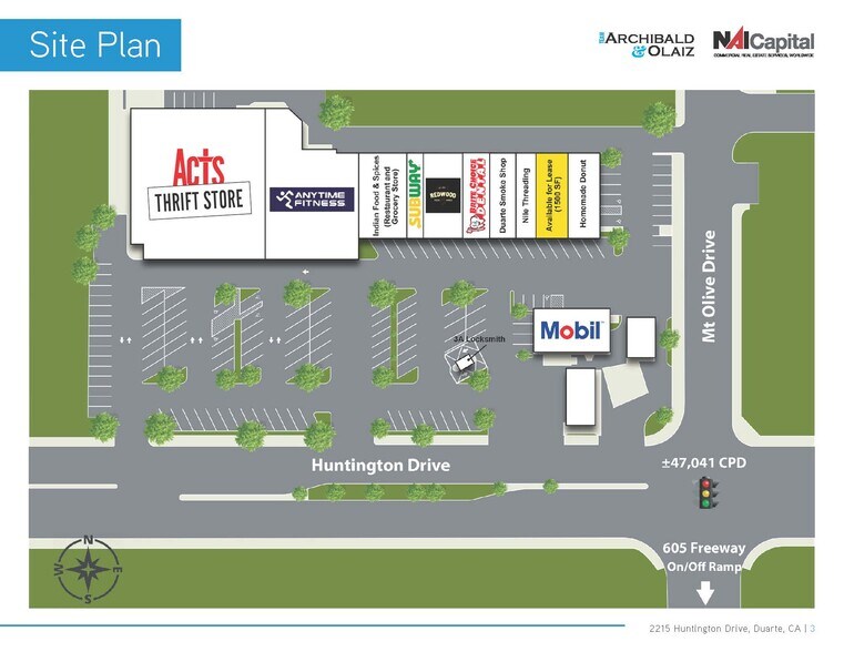 2215-2245 Huntington Dr, Duarte, CA à louer - Photo du bâtiment - Image 3 de 6