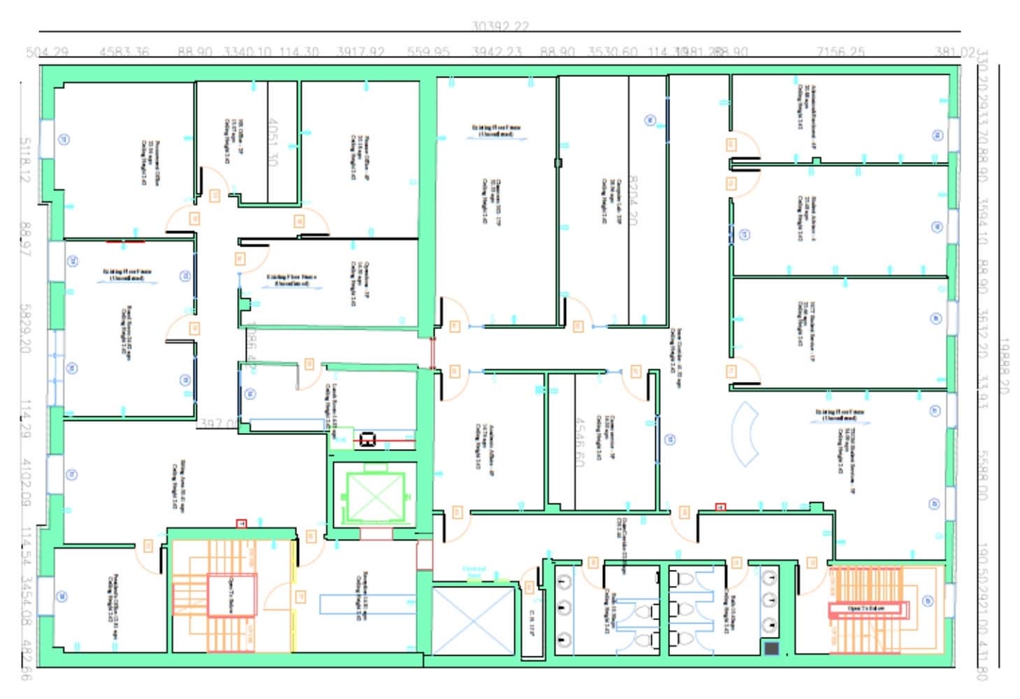 22 College St, Toronto, ON for lease Floor Plan- Image 1 of 15