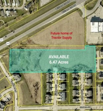 Williams Development Land Blvd SW, Cedar Rapids, IA - AERIAL  map view