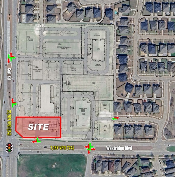 NEC of Coit and Westridge, Frisco, TX for sale - Building Photo - Image 1 of 1