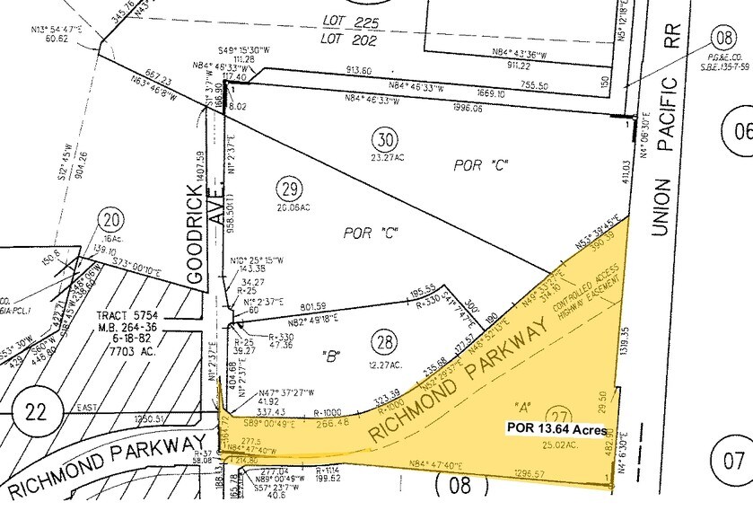 Goodrick Ave, Richmond, CA à vendre - Plan cadastral - Image 3 de 3