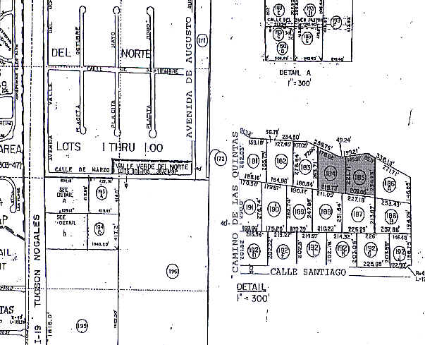 1100 W Calle Privada, Sahuarita, AZ à vendre - Plan cadastral - Image 2 de 5