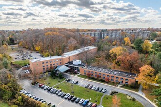 100 E Lancaster Ave, Wynnewood, PA - AERIAL map view