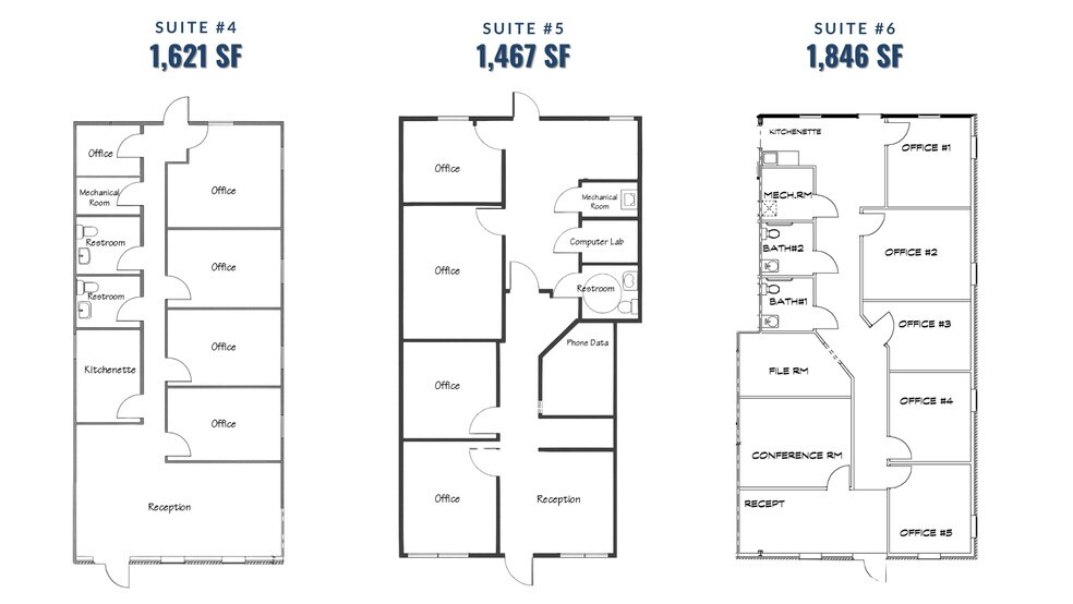 7217-7227 Lancaster Pike, Hockessin, DE à louer - Plan d’étage - Image 3 de 3