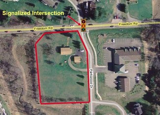 Plus de détails pour 1118 Freedom Rd, Cranberry Township, PA - Terrain à vendre