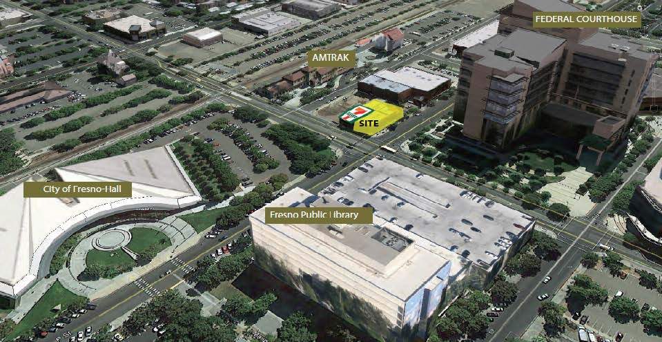 2602-2630 Tulare St, Fresno, CA à louer - Photo du bâtiment - Image 2 de 9