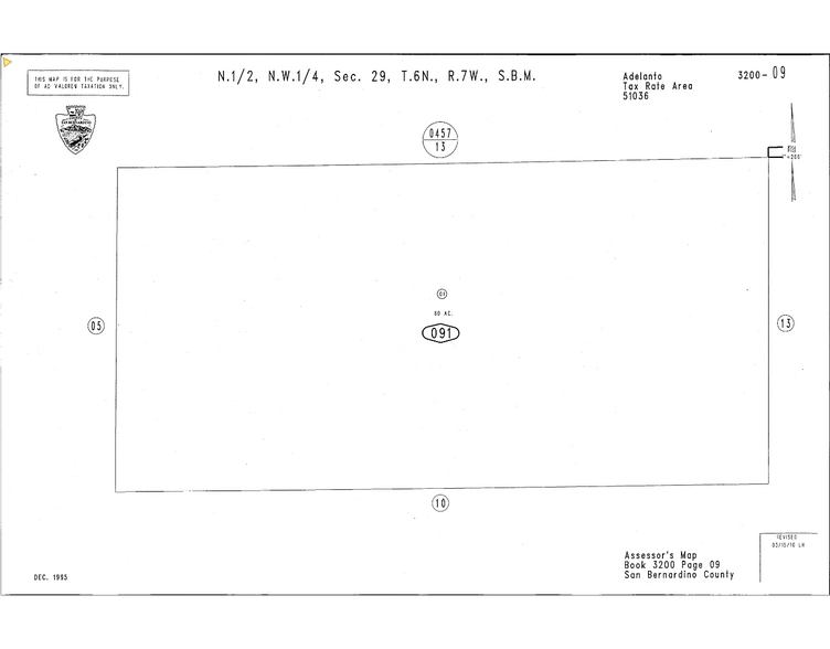 Chamisal St, El Mirage, CA for sale - Plat Map - Image 2 of 2