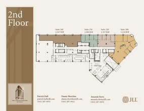 7910 Woodmont Ave, Bethesda, MD à louer Plan d’étage- Image 1 de 1
