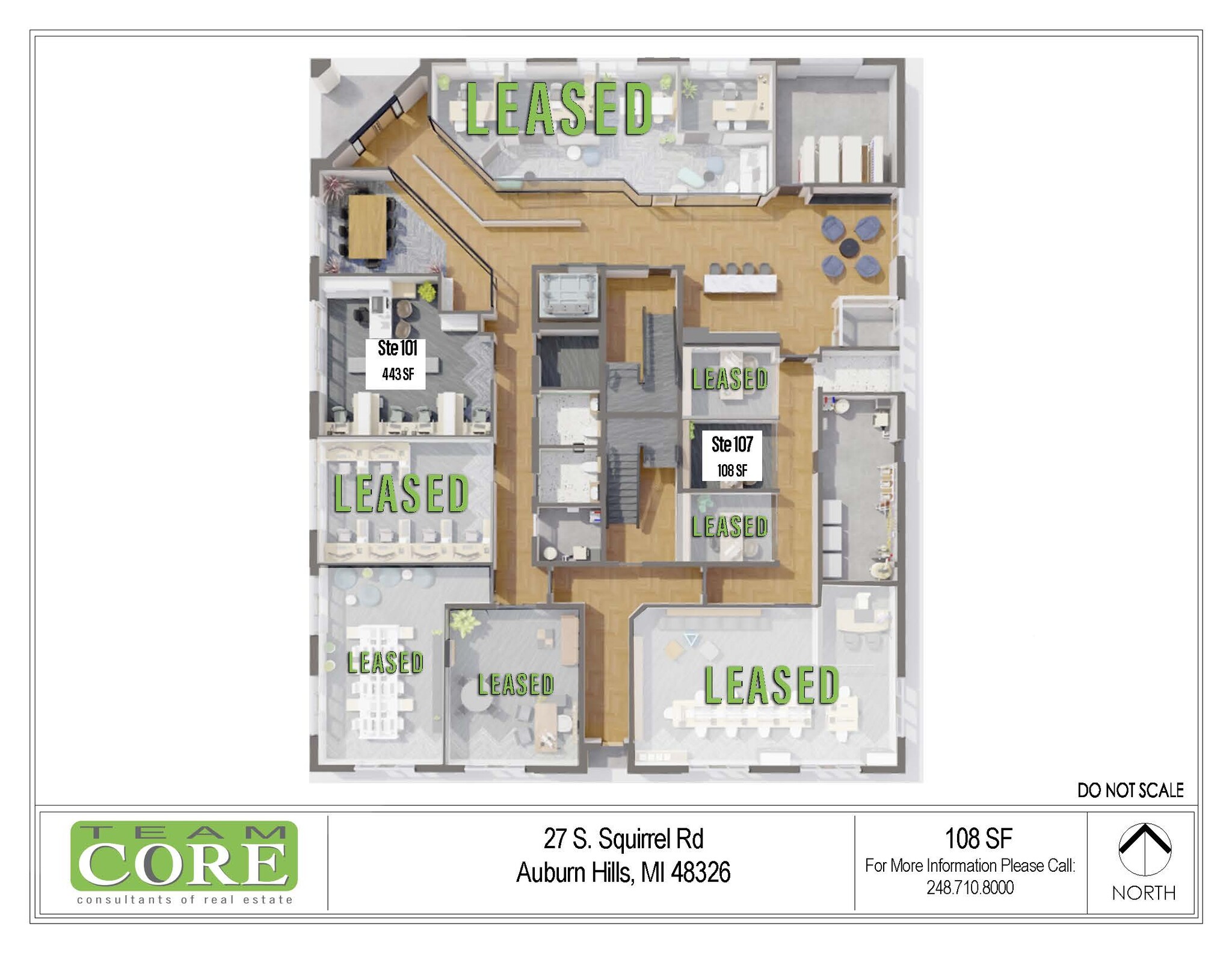27 S Squirrel Rd, Auburn Hills, MI for lease Floor Plan- Image 1 of 1