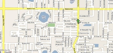 7941 N Armenia Ave, Tampa, FL - Aérien  Vue de la carte