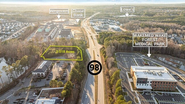 Plus de détails pour 1320 Corporate Chaplain Drive, Wake Forest, NC - Terrain à vendre