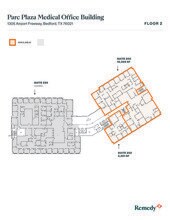 1305 Airport Fwy, Bedford, TX à louer Plan d’étage- Image 2 de 2