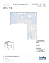8920 Wilshire Blvd, Beverly Hills, CA à louer Plan d’étage- Image 1 de 1