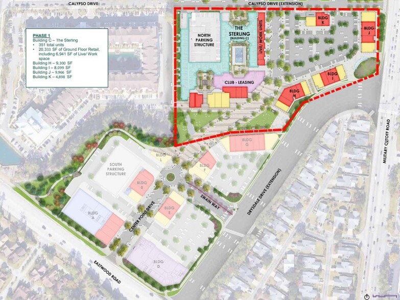 1202 Clipper Ln, Wilmington, NC for lease - Site Plan - Image 2 of 3