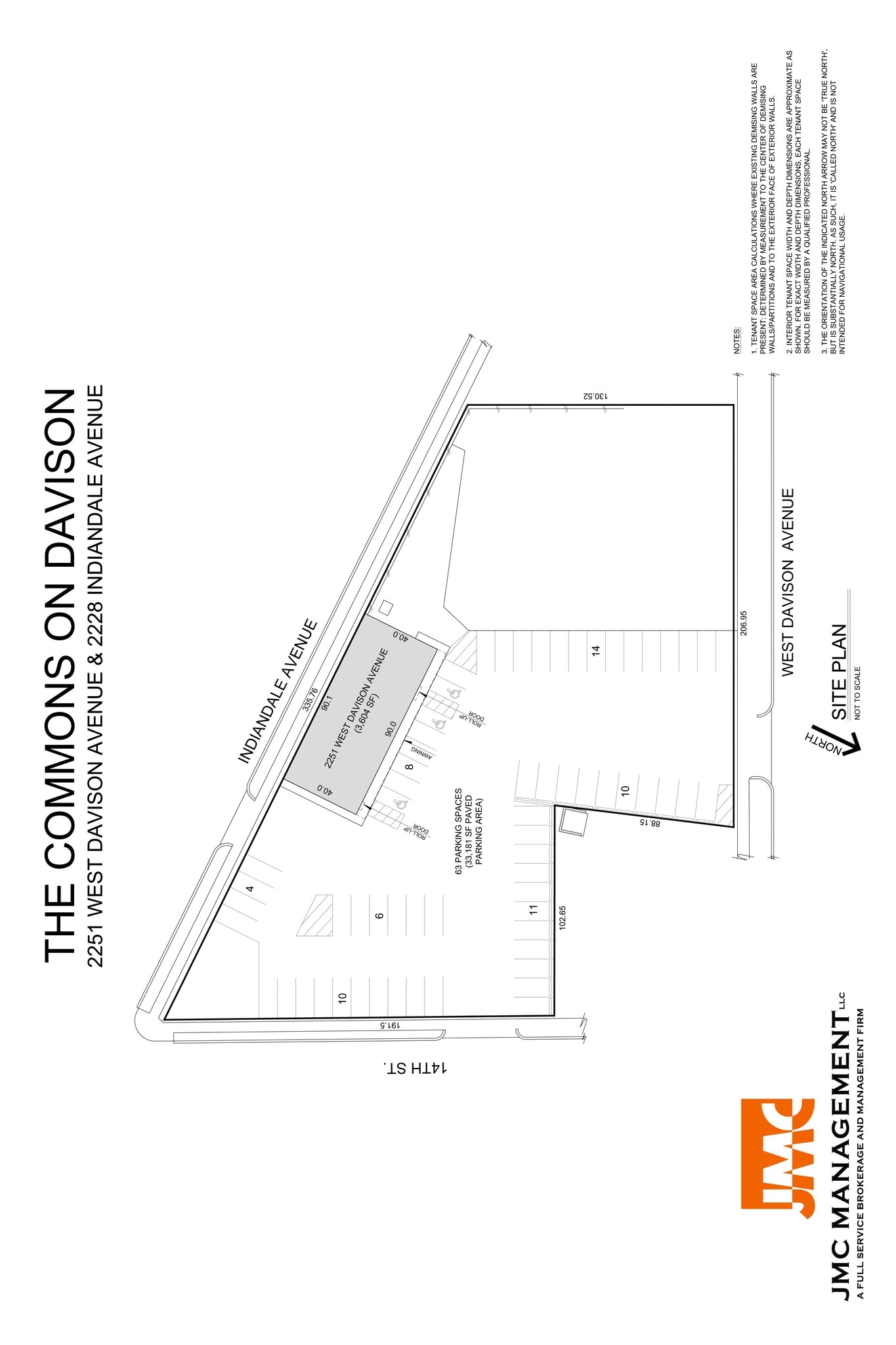 2251 W Davison, Detroit, MI for lease Site Plan- Image 1 of 2