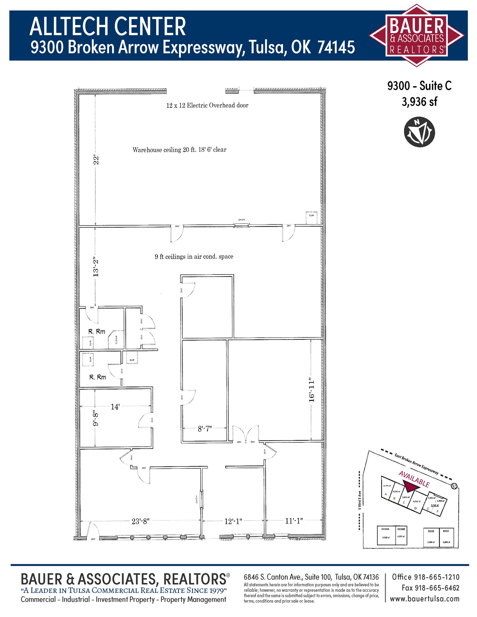 9300-9322 E Broken Arrow Expressway, Tulsa, OK for lease Floor Plan- Image 1 of 1