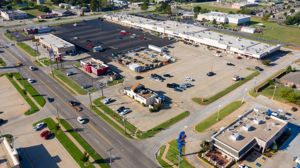 115 N Mustang Rd, Mustang, OK for lease - Aerial - Image 3 of 9