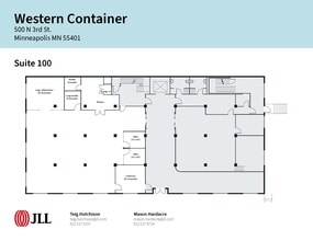 500 N 3rd St, Minneapolis, MN à louer Plan d’étage- Image 1 de 1