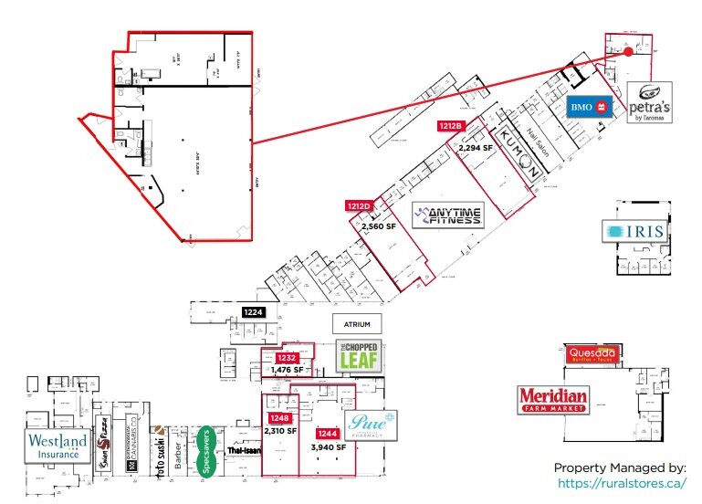 1200-1288 56 St, Delta, BC for lease Floor Plan- Image 1 of 1