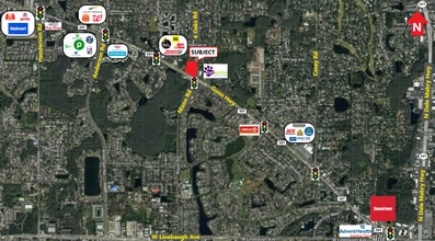 12208 Four Oaks Rd, Tampa, FL - Aérien Vue de la carte