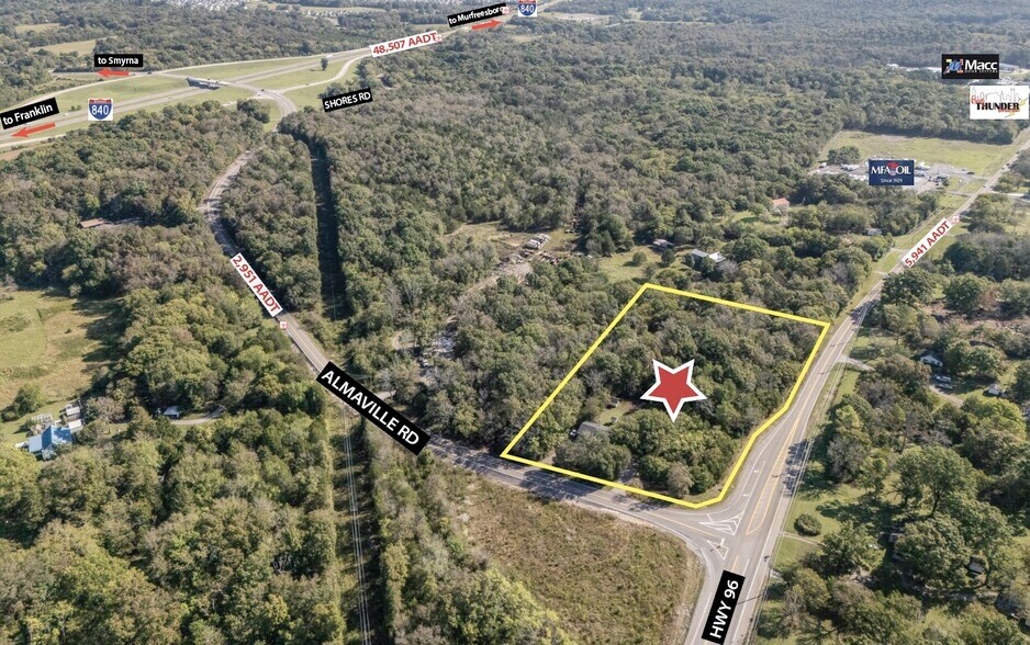 9073 Almaville Rd, Murfreesboro, TN à vendre - Photo principale - Image 1 de 1