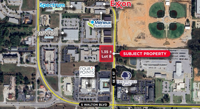 Walton Blvd & C Street, Bentonville, AR for sale Building Photo- Image 1 of 2