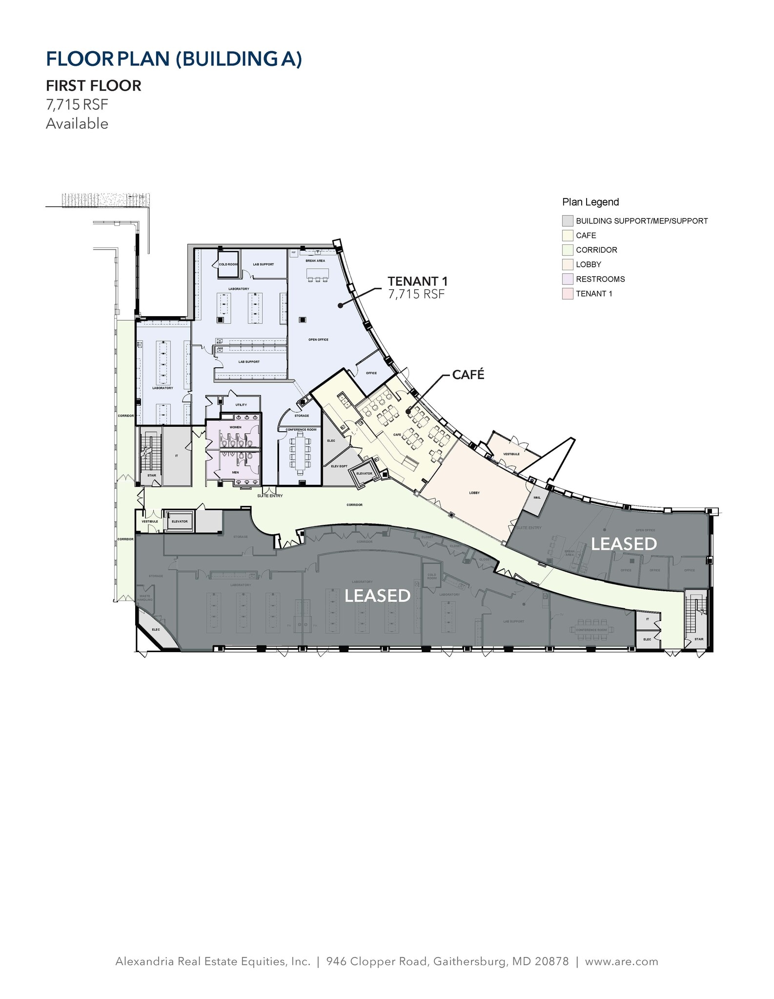 9800 Medical Center Dr, Rockville, MD for lease Floor Plan- Image 1 of 1