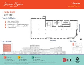 1400-1498 Larimer St, Denver, CO à louer Plan d’étage- Image 1 de 2