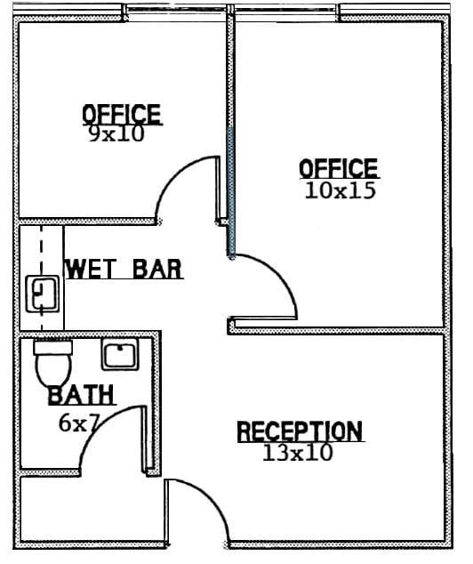 1202 Hallmark Dr, San Antonio, TX for lease Floor Plan- Image 1 of 6