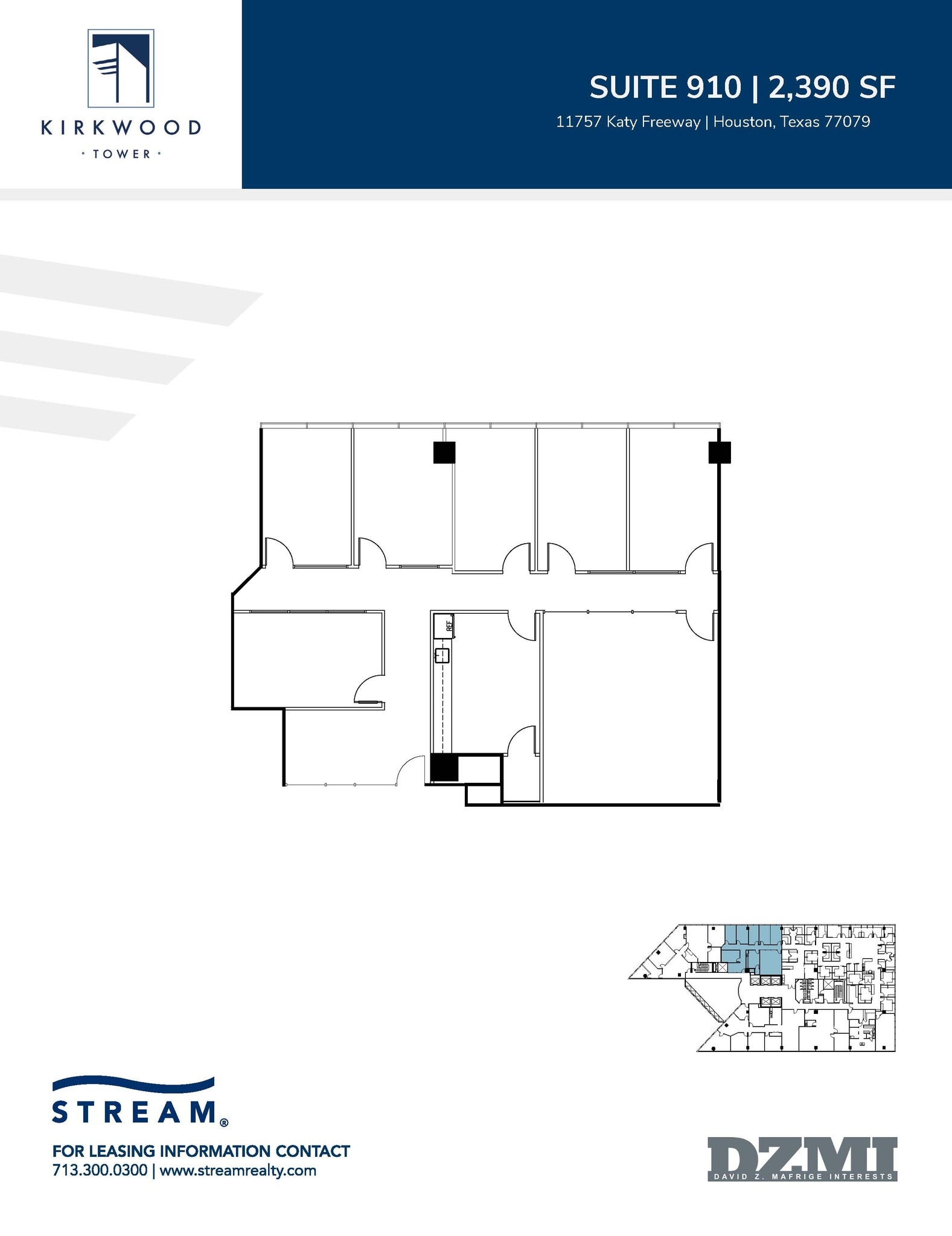 11757 Katy Fwy, Houston, TX for lease Floor Plan- Image 1 of 1