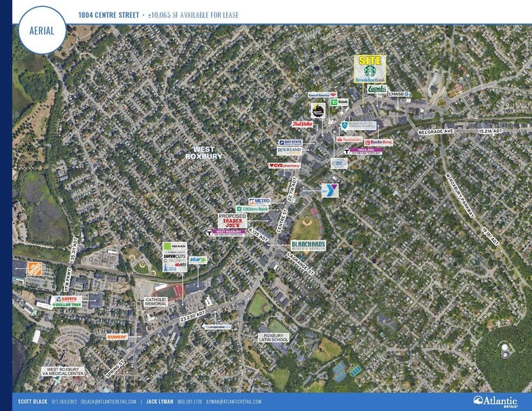 1804-1808 Centre St, West Roxbury, MA for lease - Building Photo - Image 3 of 4